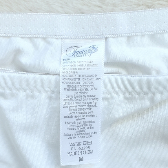 White Lingerie Top and matching G-string BRAND NEW - Picture 9 of 11